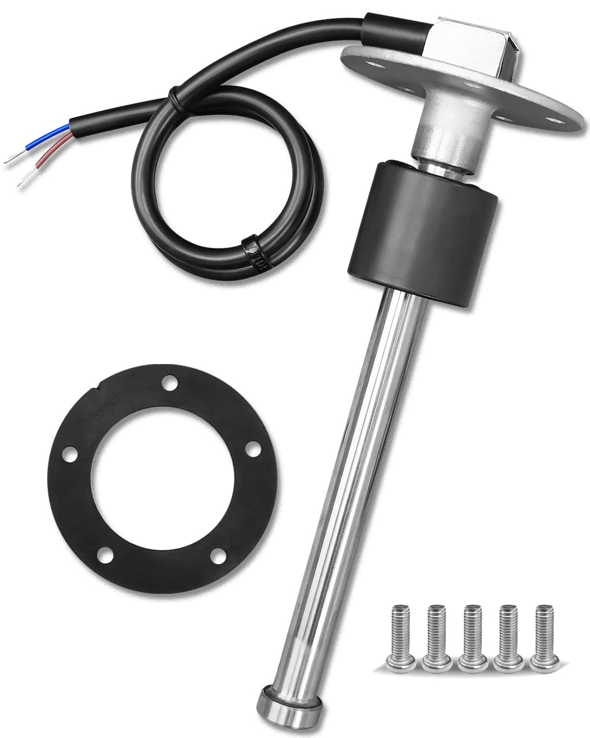 Unidad de envío de combustible para barco de 0.394 in, 240-33 ohmios, 7 pulgadas, unidad emisora de combustible marino, unidad de envío de tanque de