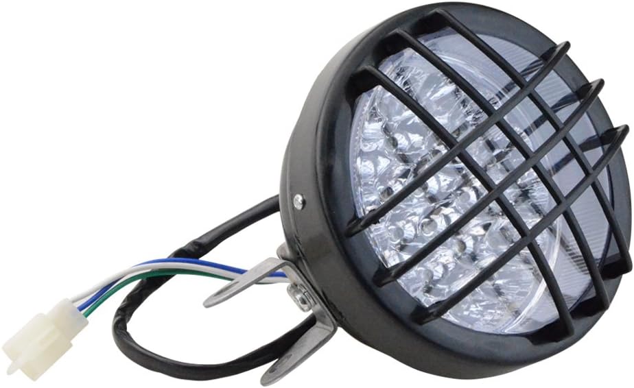 GOOFIT Motocicleta LED faro delantero luz intermitente indicadores para 50cc 110cc 150cc scooter ciclomotor Quad ATV
