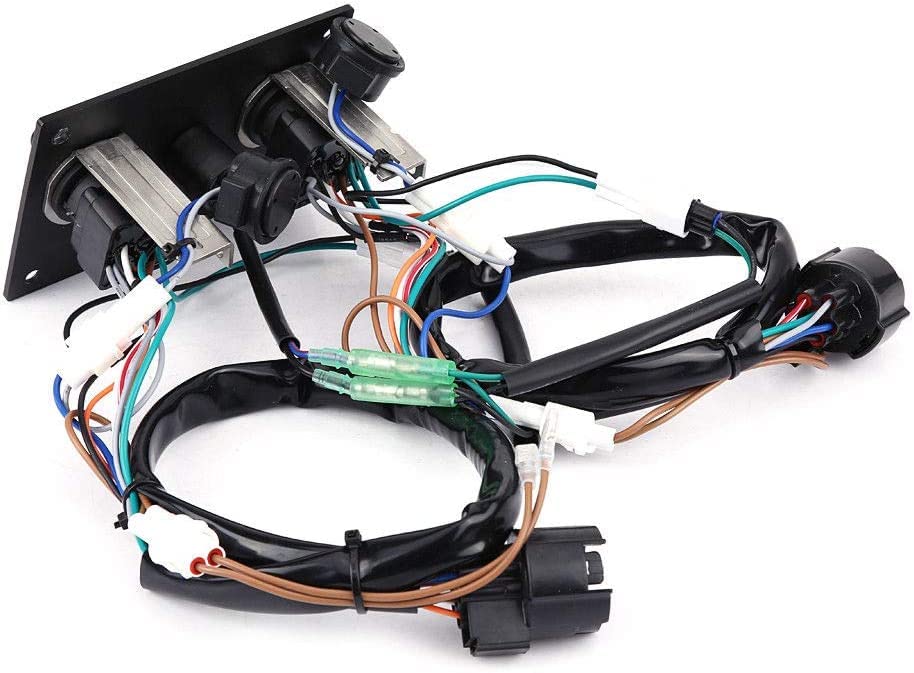 Conjunto de panel de interruptor de llave de encendido fuera de borda marino 37100-96J24 para Suzuki