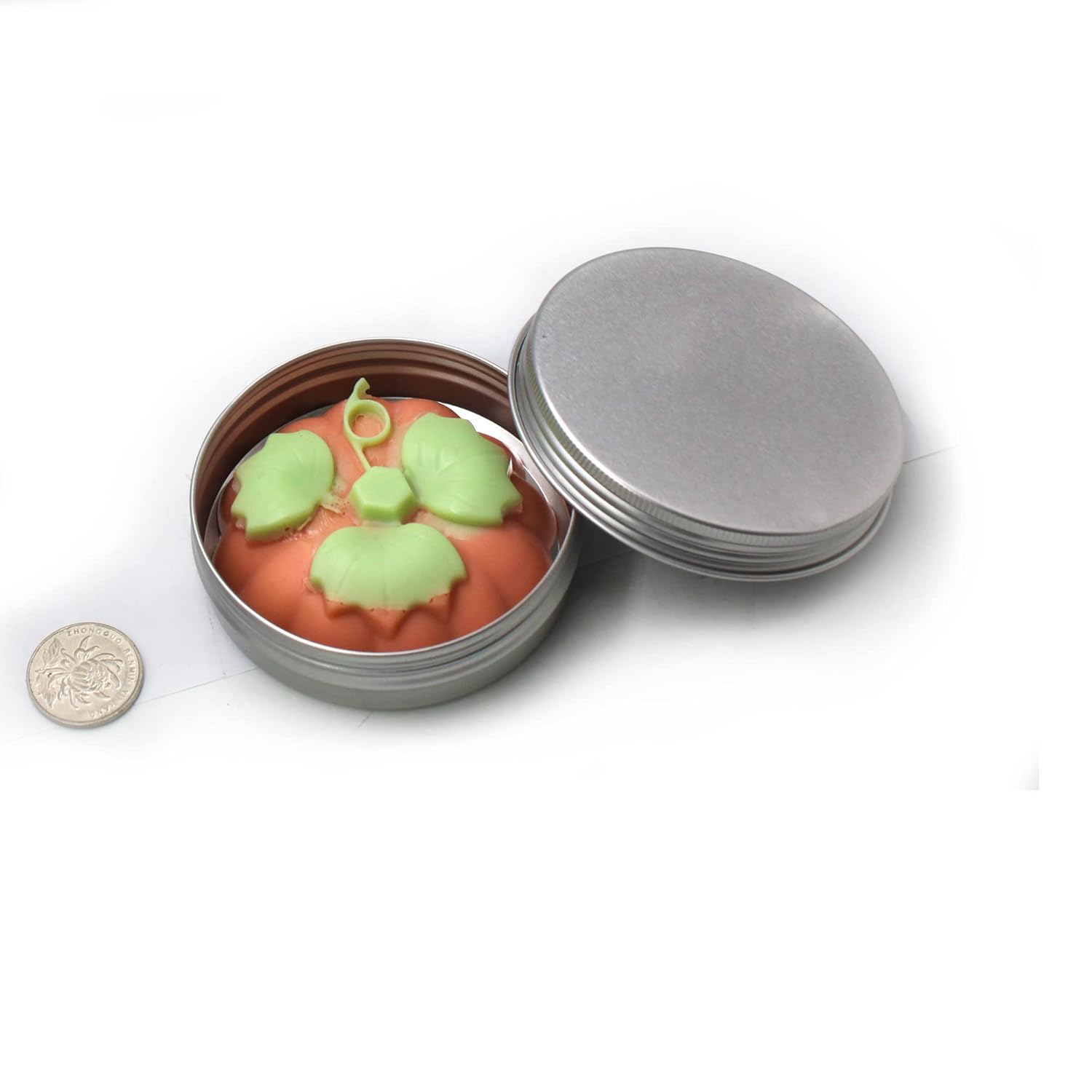 X-Haibei Contenedor de 2 latas para loción, barra de jabón, cera para el cabello, humectantes para la piel, champú sólido, barras de acondicionador