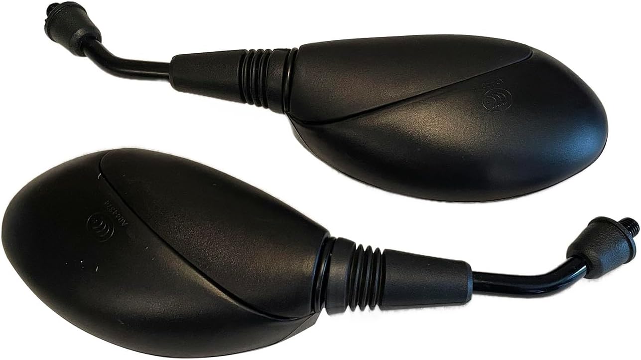 Black Rear View Mirrors Compatible for 2020 Yamaha MT-09