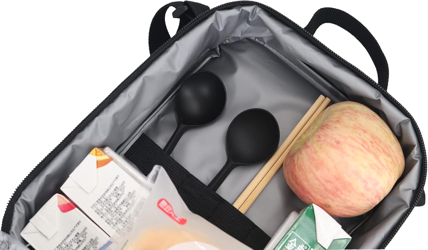 Bolsa de almuerzo de aislamiento térmico multifuncional para estudiantes a prueba de fugas para niñas