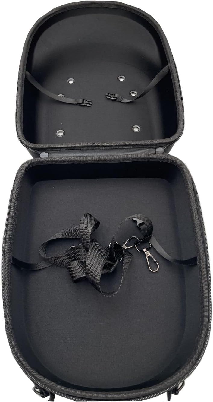 Estuche rígido de viaje para gorras, bolsa de almacenamiento para gorras de béisbol, almacenamiento de gorras para gorras de béisbol con asa de
