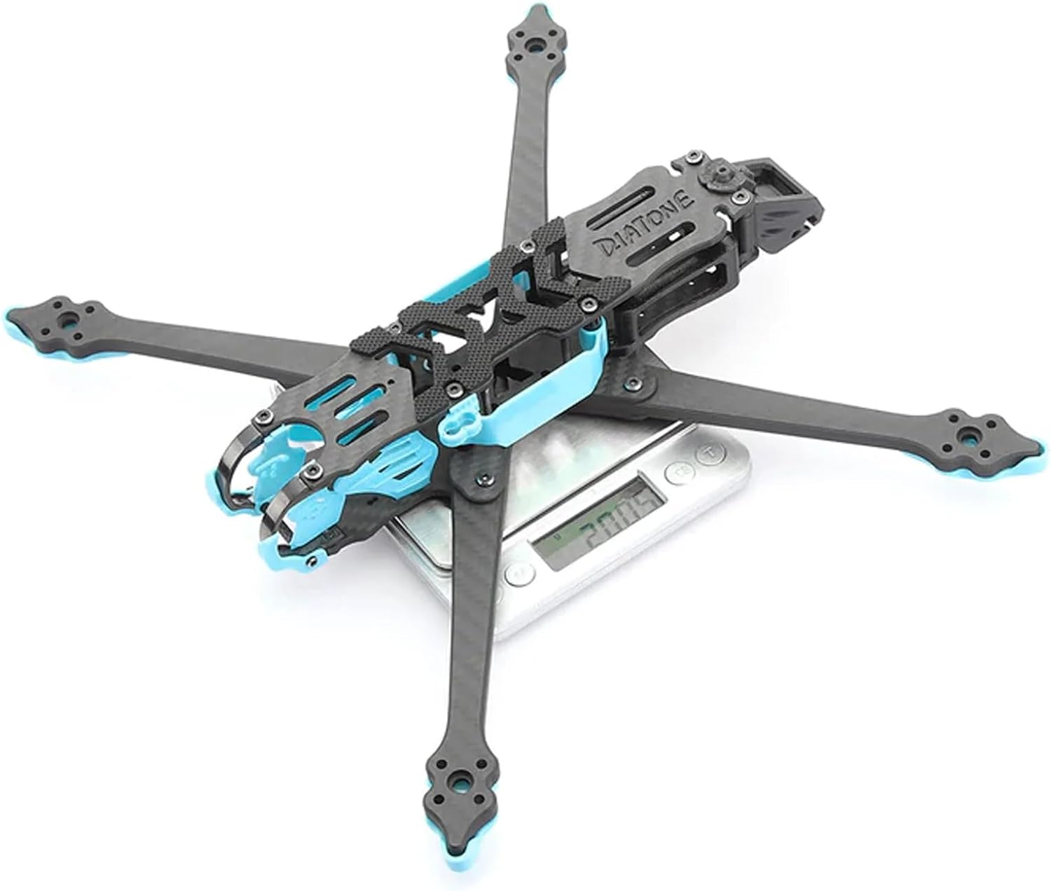 Diatone Roma F7 11.417 in FPV Racing Drone Frame Kit – 0.157 in 3K fibra de carbono, rápida y ágil, fácil personalización – Plataforma profesional