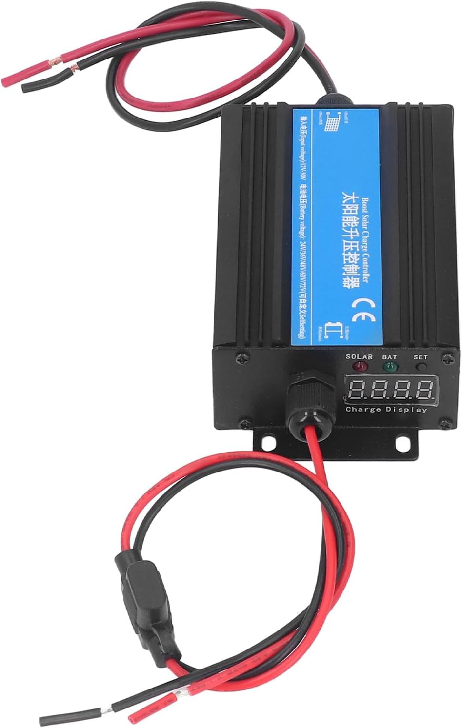 LANTRO JS Controlador de impulso solar 300 W MPPT cargador de vehículo eléctrico para baterías de 24 V 72 V ahorro de energía