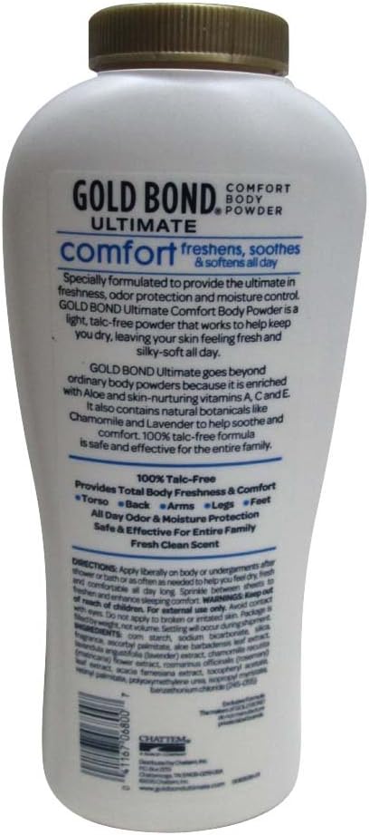 Polvo corporal reconfortante Gold Bond Ultimate con aloe 10 onzas