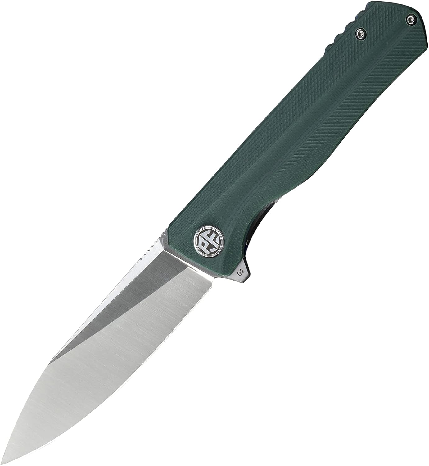 Petrified fish Mango G10 D2 hoja de acero 2CR13 forro rodamiento de bolas, cuchillo plegable, camping, caza, EDC herramienta de bolsillo PF818