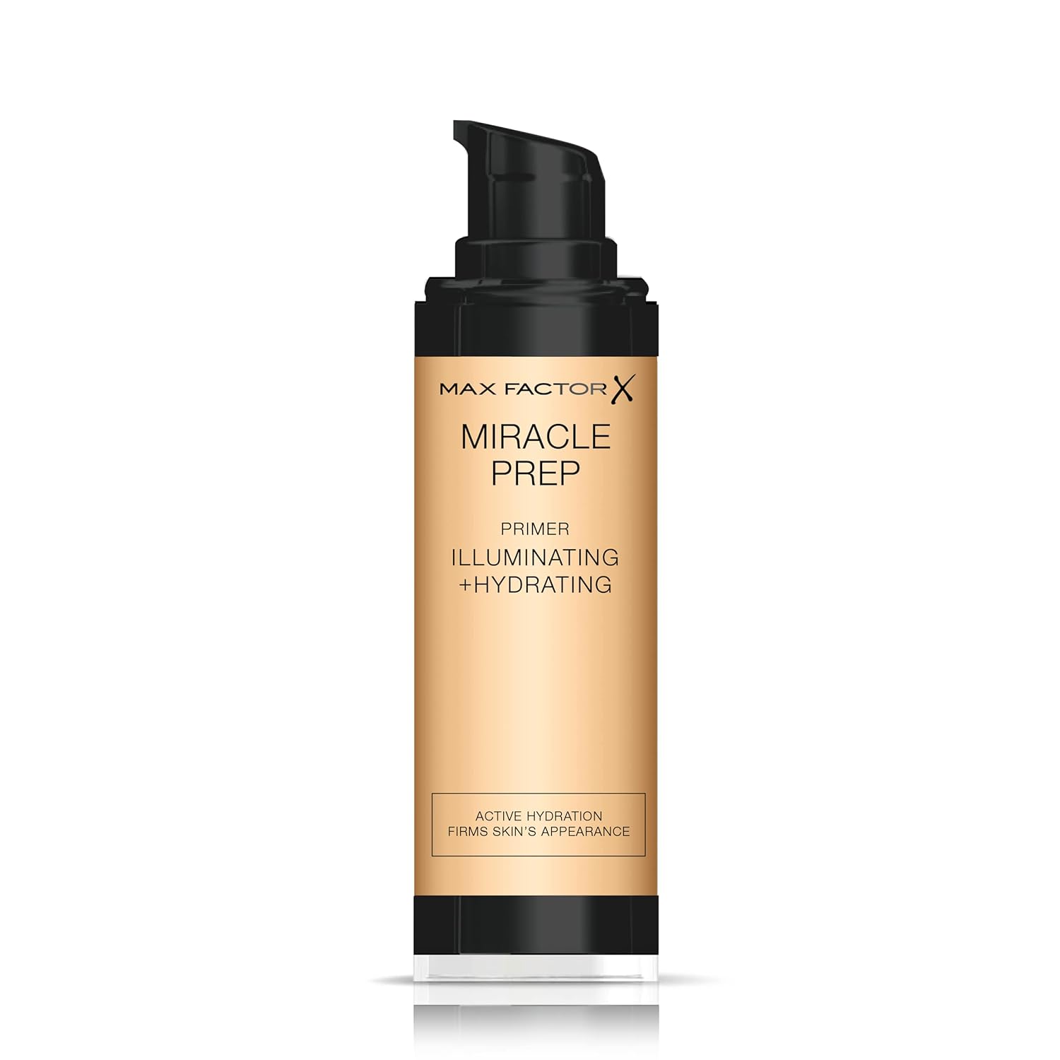 Max Factor Miracle Prep – Imprimación iluminadora e hidratante, fórmula nutritiva con niacinamida y vitamina E, 1.0 fl oz