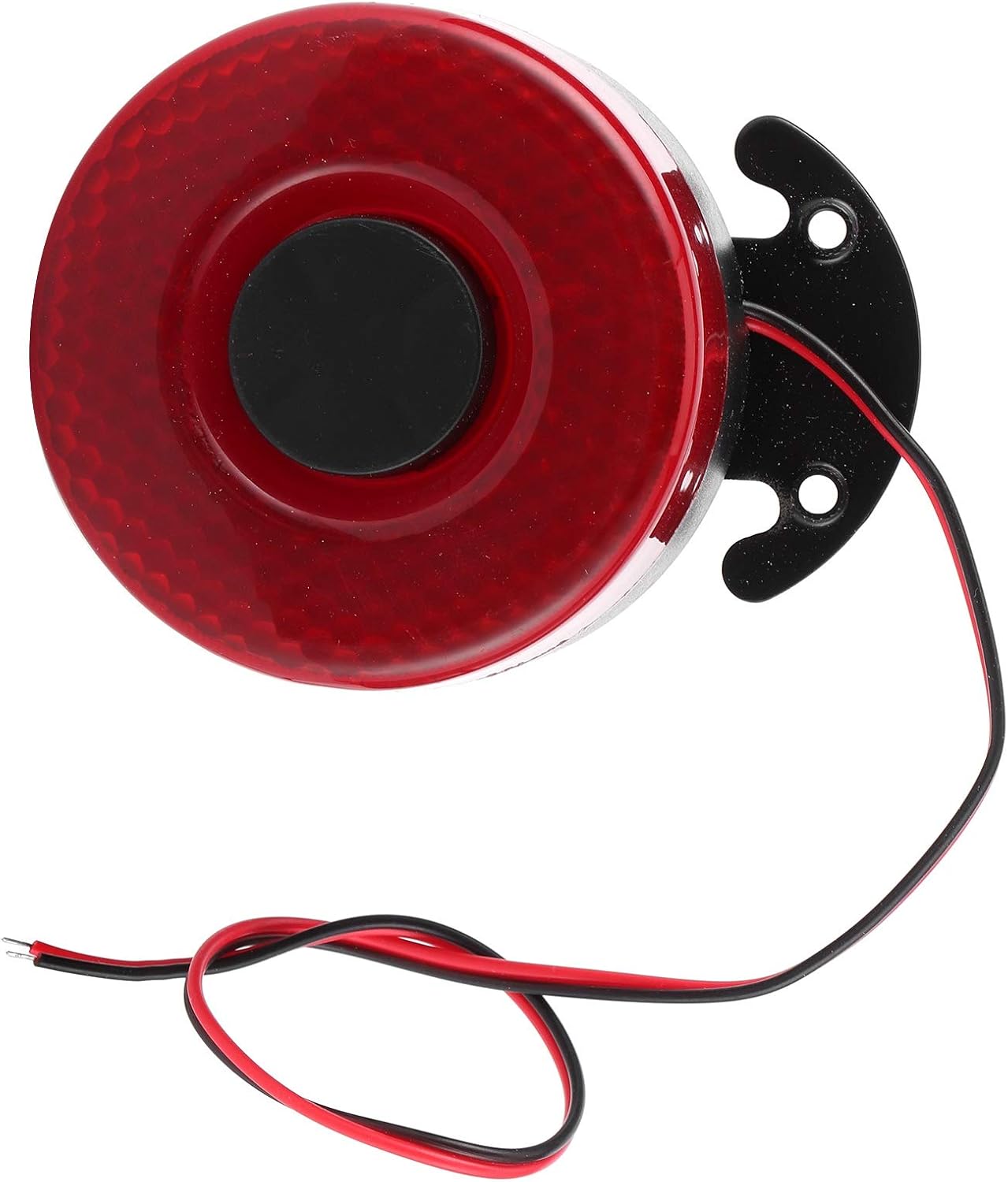 Alarma de respaldo para automóvil, bocina de marcha atrás de 12 V24 V 105 dB con luz, advertencia automática de vehículo de respaldo para automóvil,