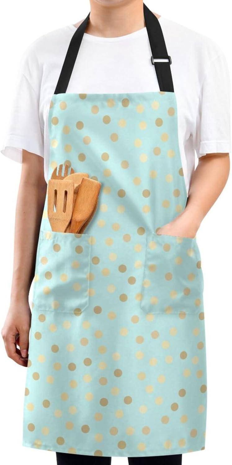 RPLIFE Space Characters with Stars Mans – Delantal de cocina, delantales para mujer, delantal de cocina resistente al agua, delantal de cocina para