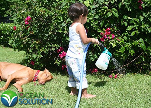 Ocean Solution 2-0-3 – Alimento vegetal – Fertilizante orgánico líquido para jardines, paisajes, hidroponía (concentrado de fertilizante mineral