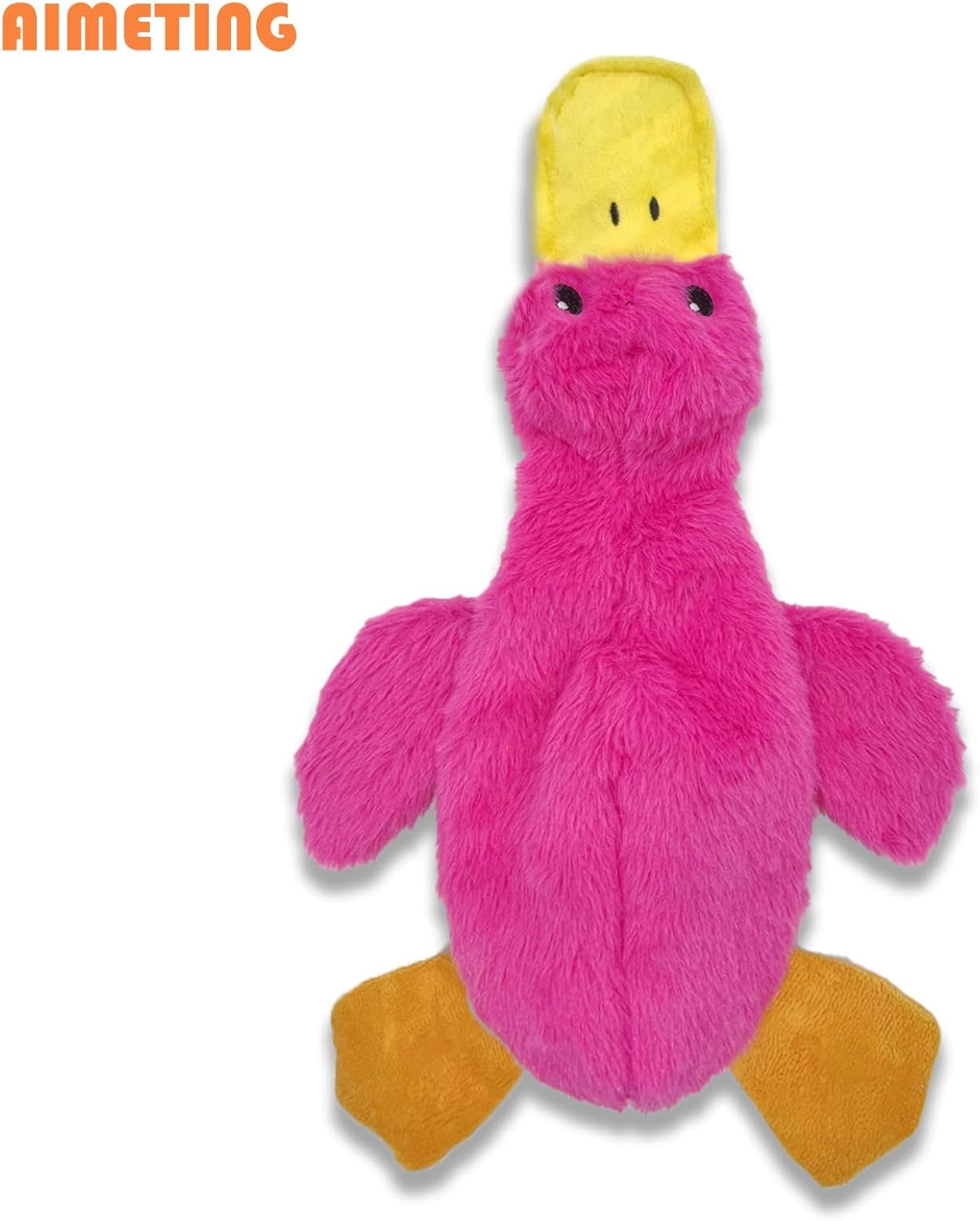 AIMETING Juguetes para perros sin relleno, paquete de 3, juguetes chirriantes para perros grandes, juguetes de peluche para masticadores agresivos,