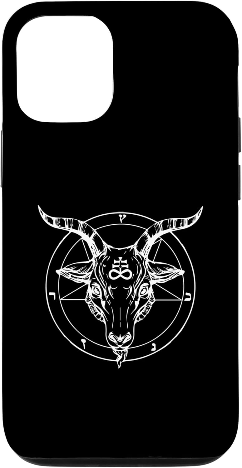 iPhone 13 Baphomet Ritual Pentagram True Satanic Ocultit Case