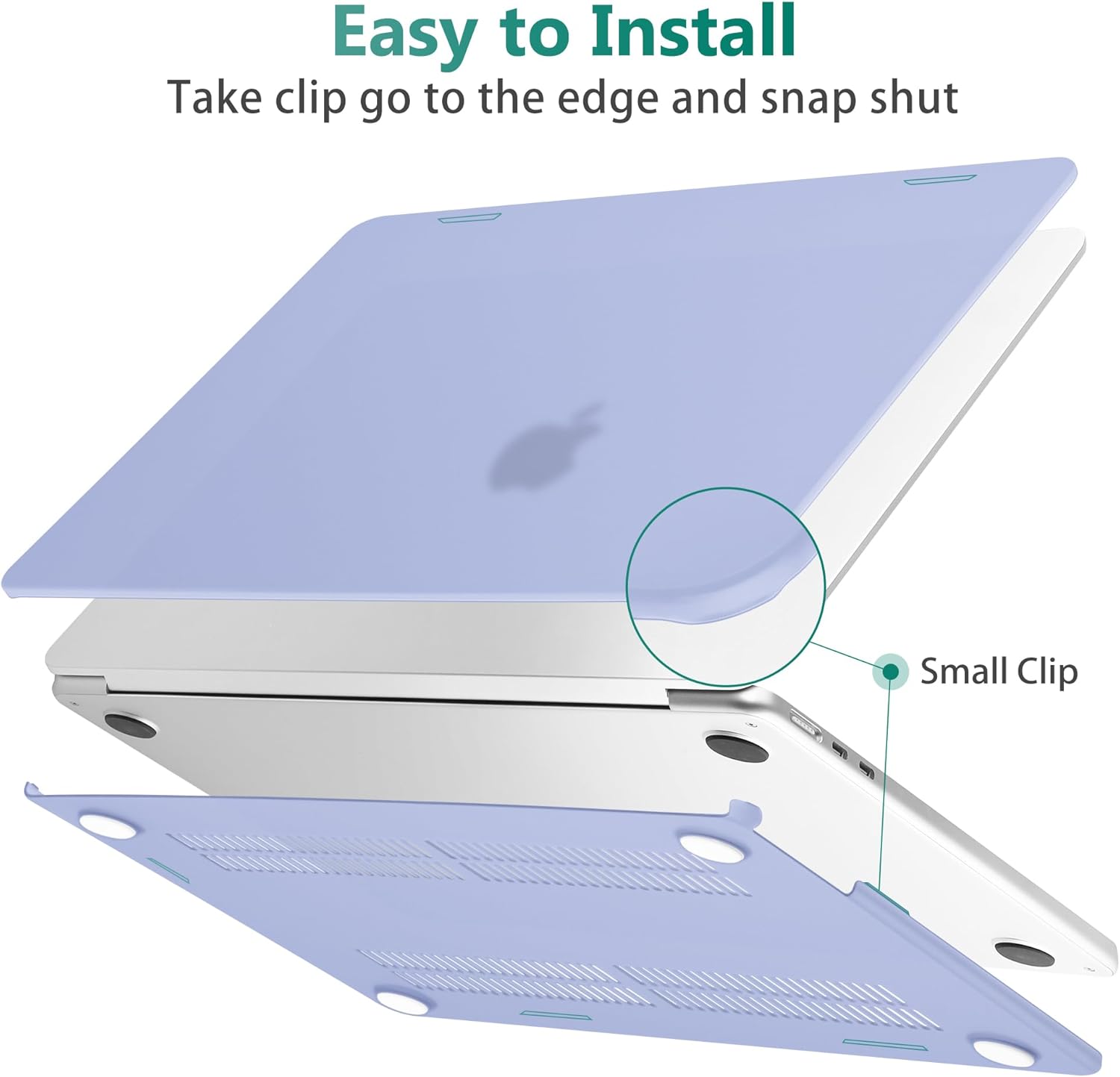 May Chen Compatible con MacBook Air de 13.6 pulgadas modelo A2681, carcasa rígida de plástico para MacBook Air de 13 pulgadas, chip Apple M2 con