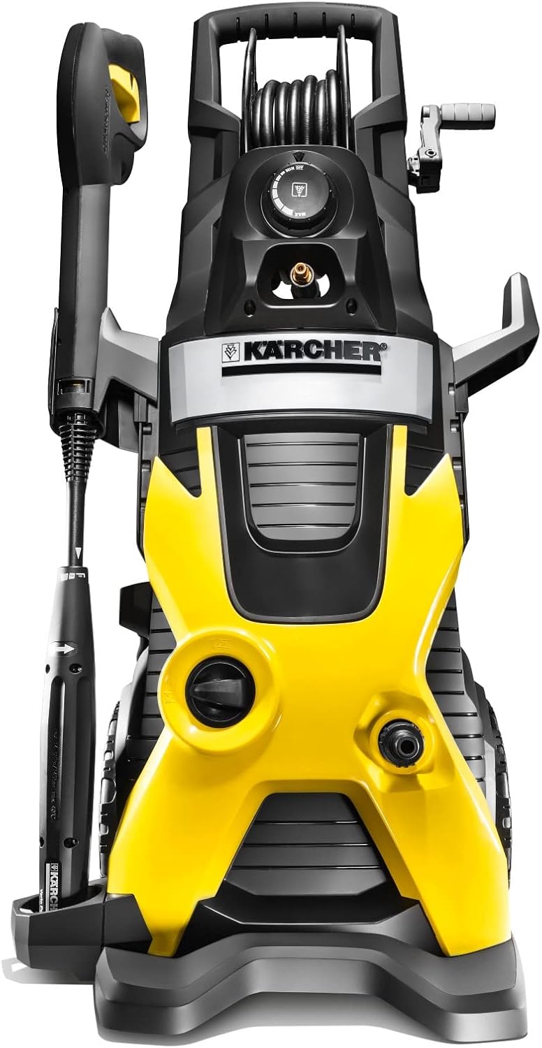 Karcher K5 – Lavadora a presión eléctrica de alta calidad, 2000 PSI, 1.4 GPM y jabón detergente para lavadora a presión multiusos, 1 galón
