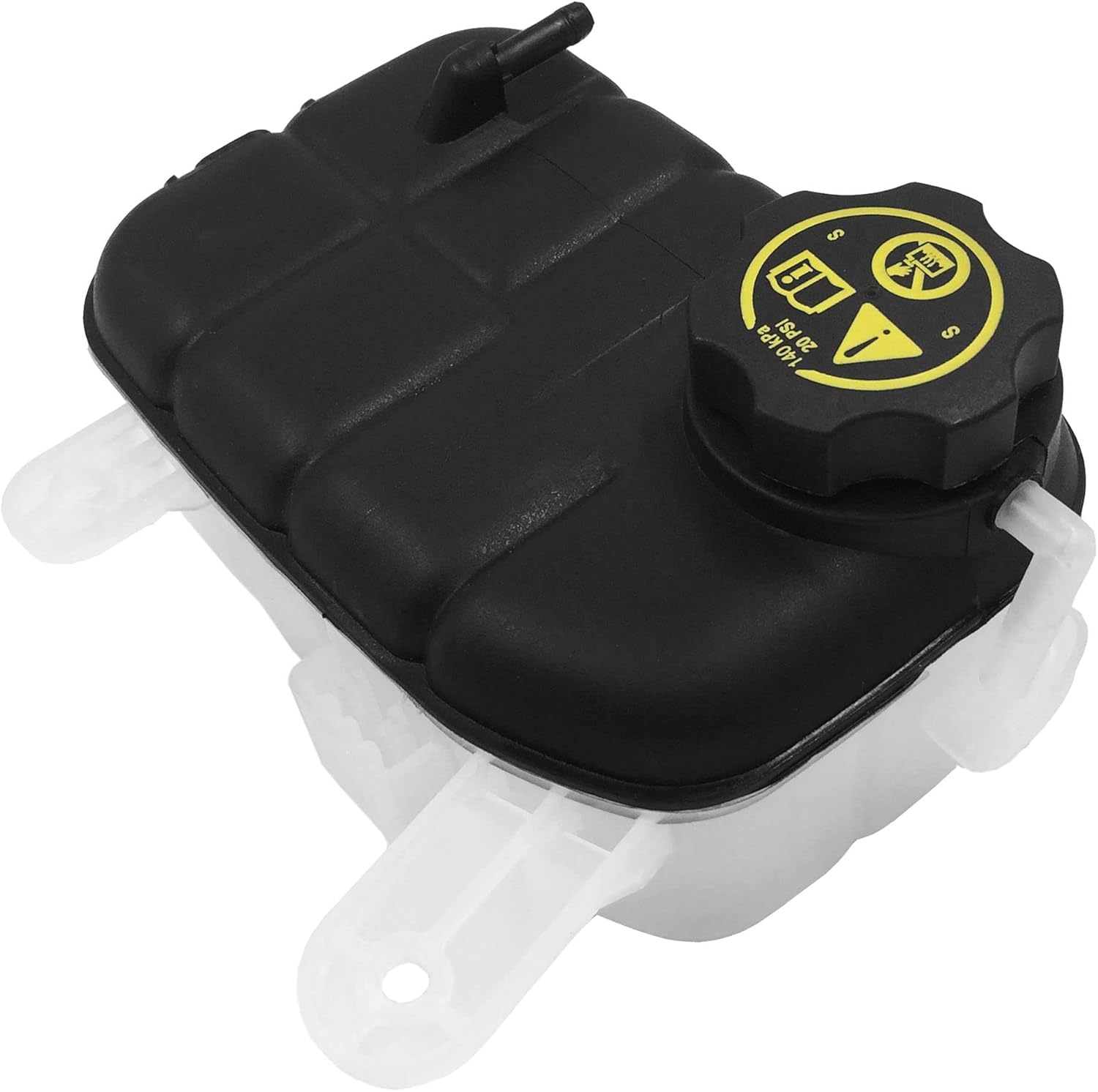 Tanque de expansión de depósito de desbordamiento de refrigerante con tapa para 2013-2019 Buick Encore Base para 2013-2016 Buick Encore Conveniencia