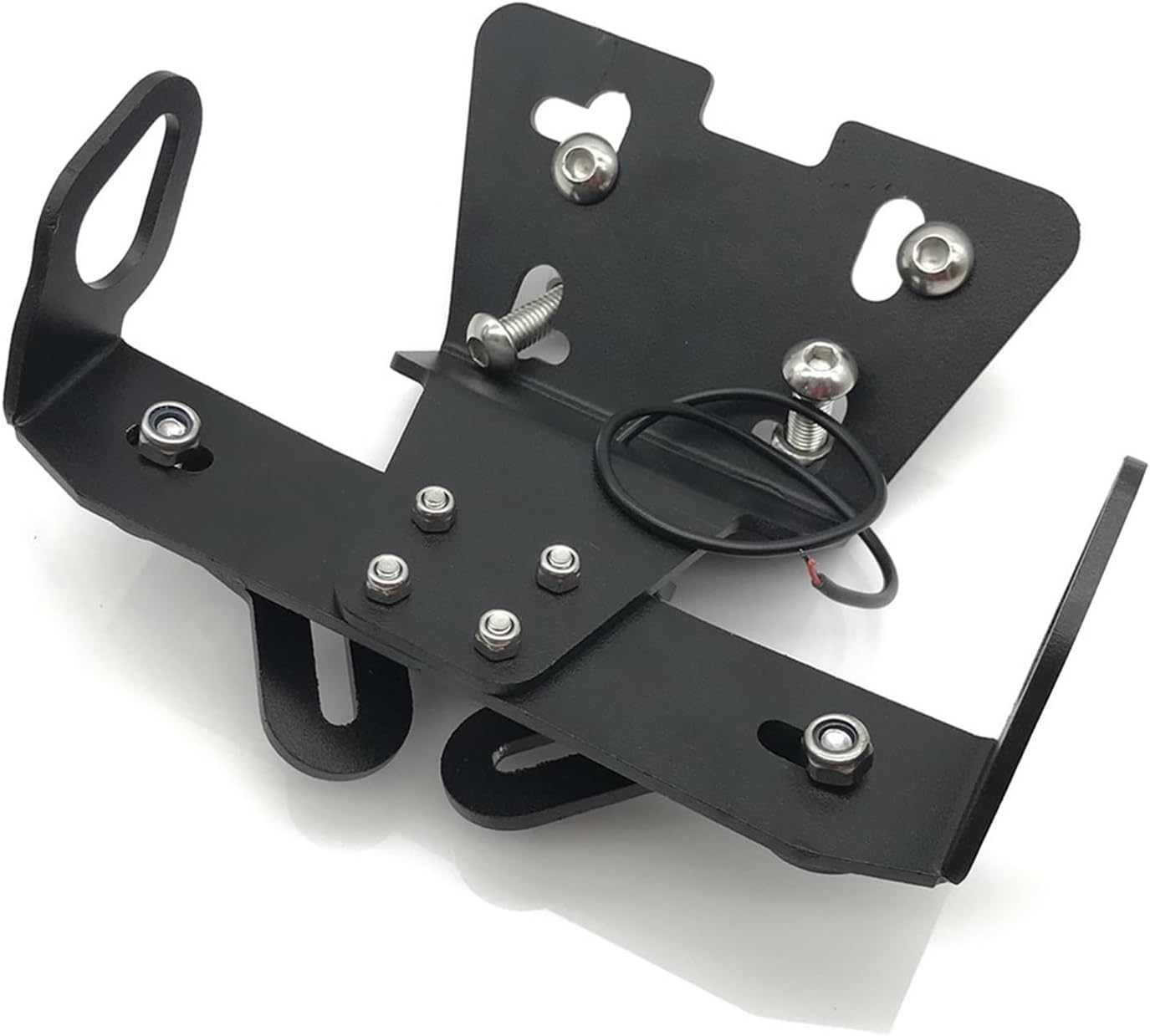 Soporte de placa de matrícula con luz LED, cola de motocicleta, eliminador de guardabarros ordenado, compatible con Yamaha XJ6 Division F XJ6N XJ6F