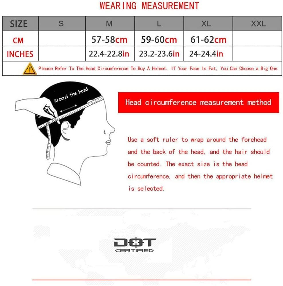 Cat Ear Offroad Helmets,Men and Women Full Face Motorcycle Helmet,for Dirt Bike, Four-Wheeled ATV