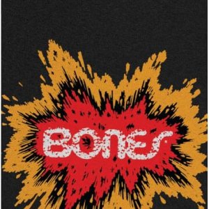 Powell Peralta Lámina de agarre para patineta de 9 x 33 pulgadas, color negro explosión Powell Peralta Lámina de agarre para patineta de 9 x 33 pulgadas, color negro explosión