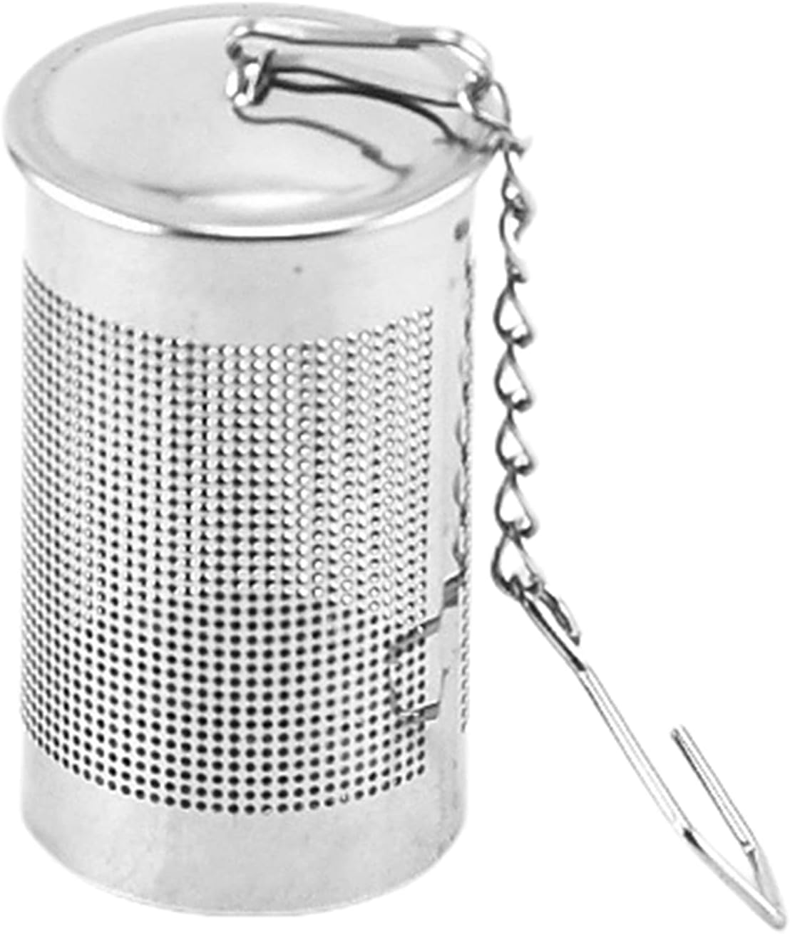 Infusor de té a prueba de óxido, drenaje uniforme de 2 tamaños, filtro de hierbas de grado alimenticio para el hogar, S