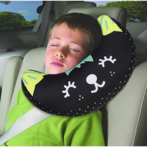 Almohada de cuello de viaje para niños, funda para cinturón de seguridad de automóvil, almohadilla de hombro para asiento de automóvil, silla de Almohada de cuello de viaje para niños, funda para cinturón de seguridad de automóvil, almohadilla de hombro para asiento de automóvil, silla de