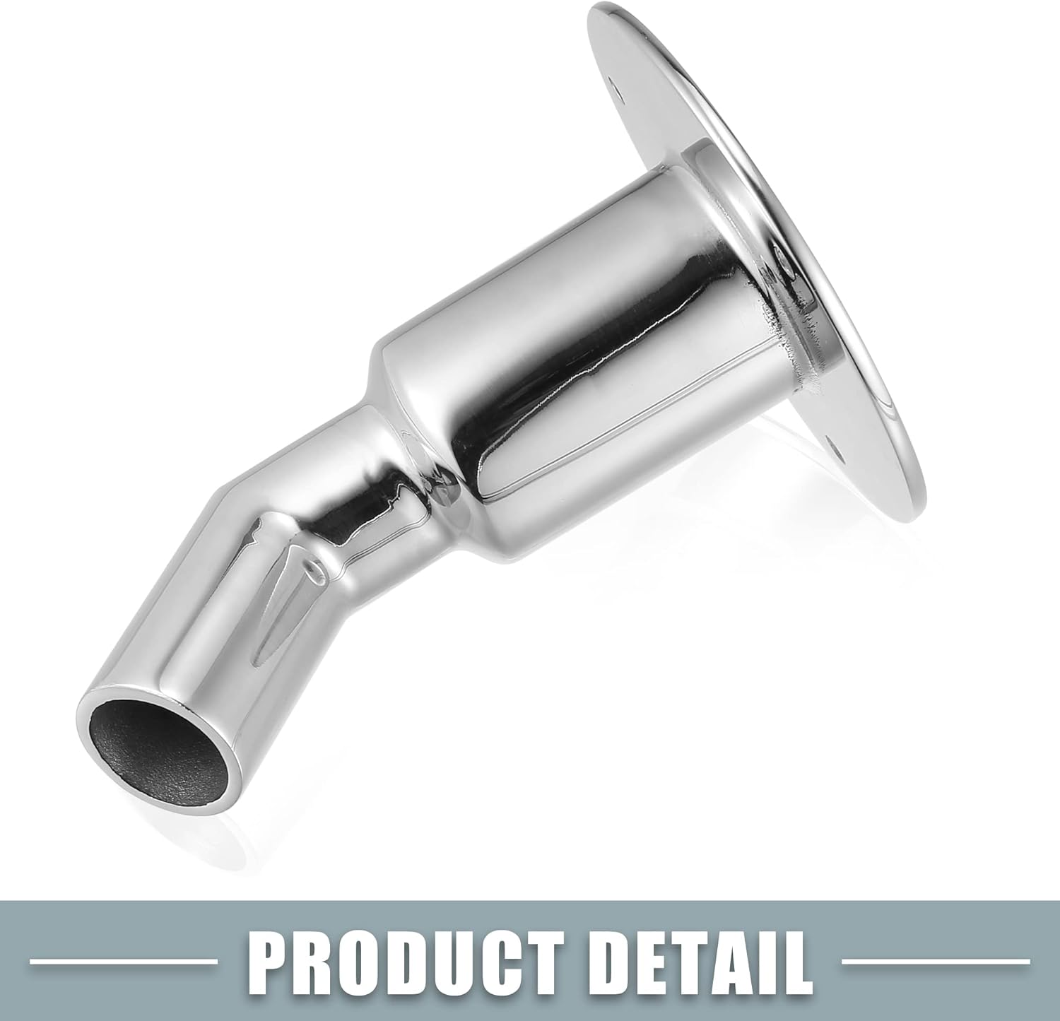 Tubo de escape a través del casco con tornillos y tuercas para tubo de tubo de acero inoxidable de 0.945 in 0.94 pulgadas