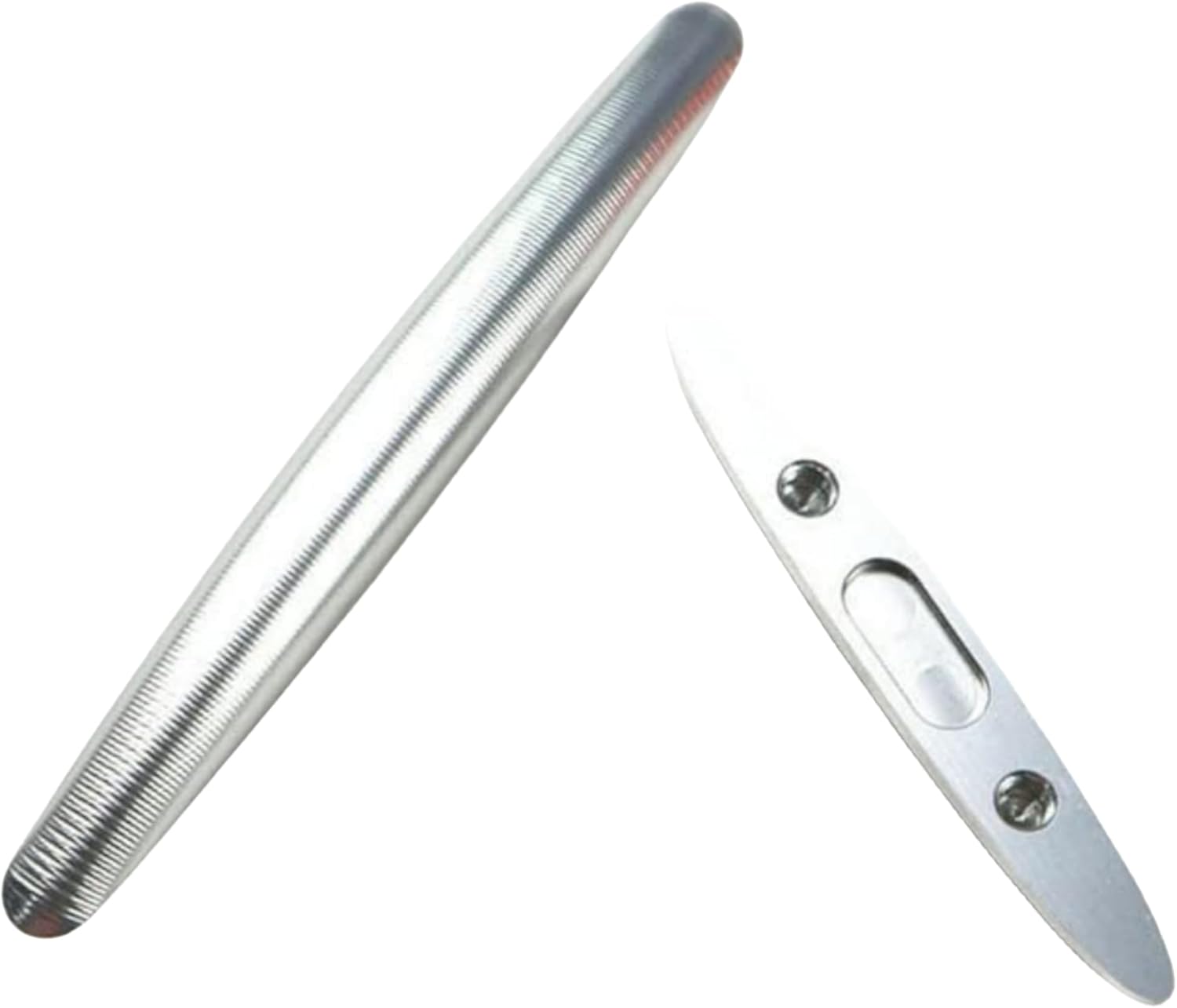 Protector lateral decorativo para BMW F650GS F-650 GS Dakar Street Bike (plata)