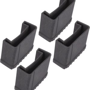 DOITOOL Accesorios de escritorio, nivelador de escalera, 4 piezas, tapas de patas de escalera negras, almohadillas de goma no de repuesto, DOITOOL Accesorios de escritorio, nivelador de escalera, 4 piezas, tapas de patas de escalera negras, almohadillas de goma no de repuesto,