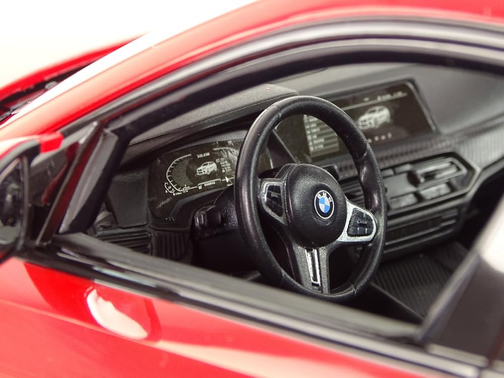 100 CLASSIC Coche de control remoto, auto de juguete de carreras a control remoto a escala 124, compatible con BMW X6 modelo vehículo para niños y