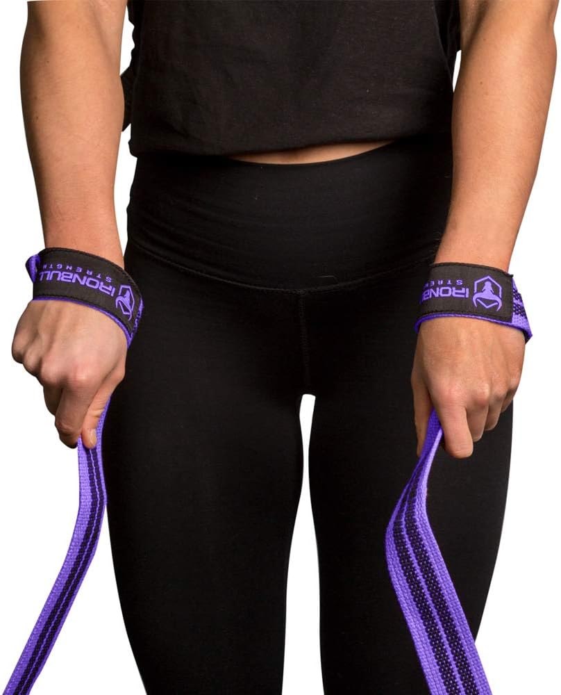 Correas de levantamiento para mujer (1 par) – Muñequeras – para levantamiento de pesas, culturismo, entrenamiento de gimnasio, entrenamiento de