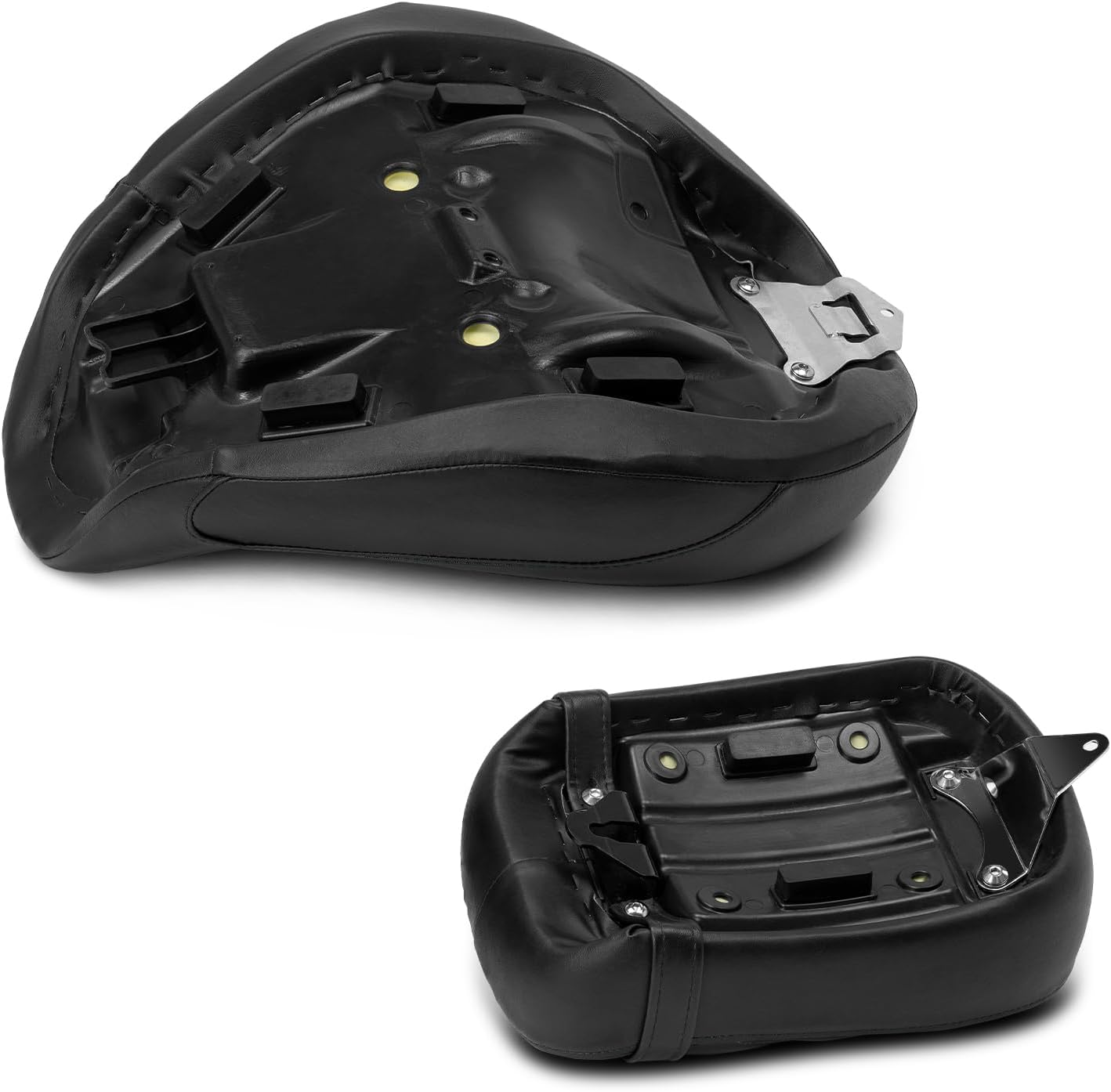 Asiento de pasajero de motocicleta con patrón de diamante costuras para Honda Shadow ACE VT750 VTC750C VTC750CD 1998 1999 2000 2001 2002 2003
