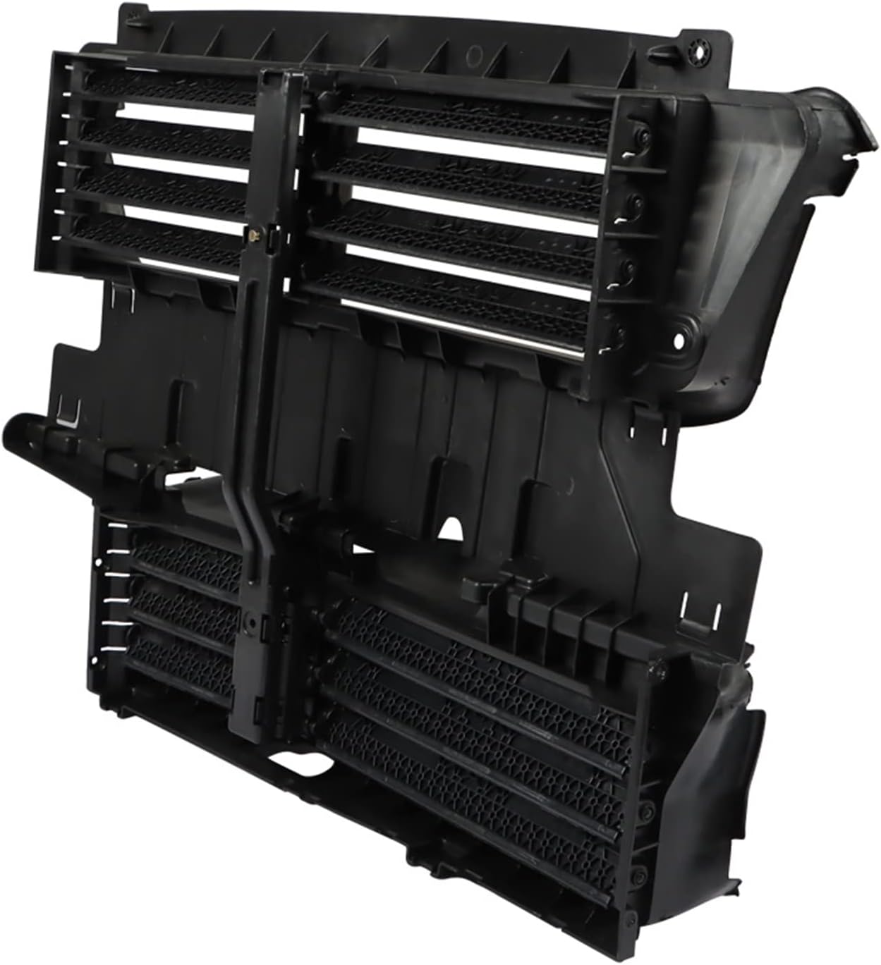 munirater Reemplazo del conjunto de rejilla del obturador del radiador delantero para Fusion HS7Z8475A HS7Z8475A HS7Z8475C 2017 2018 2019