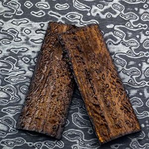 2 piezas de cornamenta de ciervo mango de cuchillo escalas DIY losas de material POM resina espada fabricación nuevo 2 piezas de cornamenta de ciervo mango de cuchillo escalas DIY losas de material POM resina espada fabricación nuevo