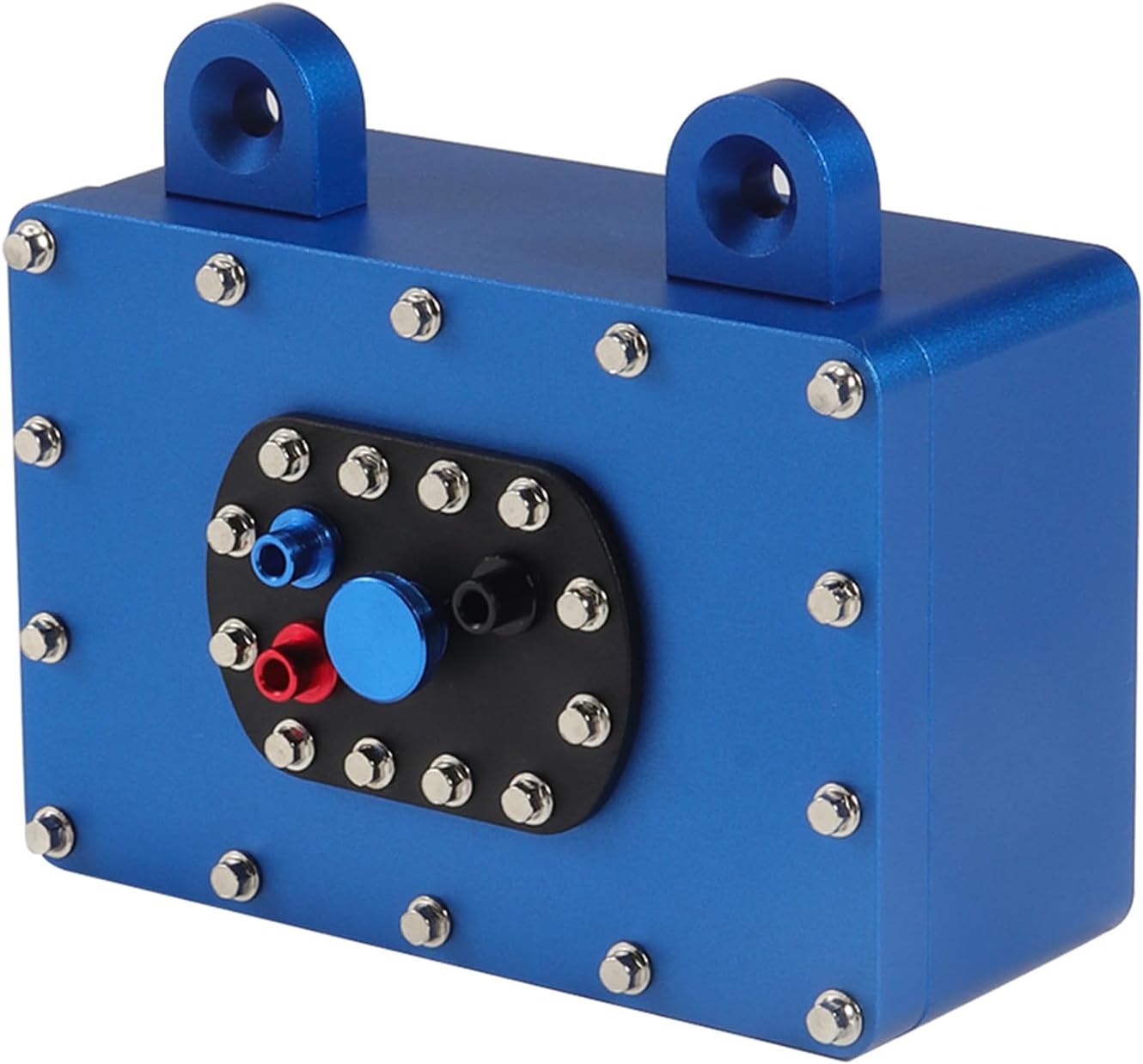 110 RC Crawler caja receptora impermeable Caja de receptor de celda de combustible de aluminio CNC 2.362* 1.575* 1.024 in para 110 RC Crawler Rigs