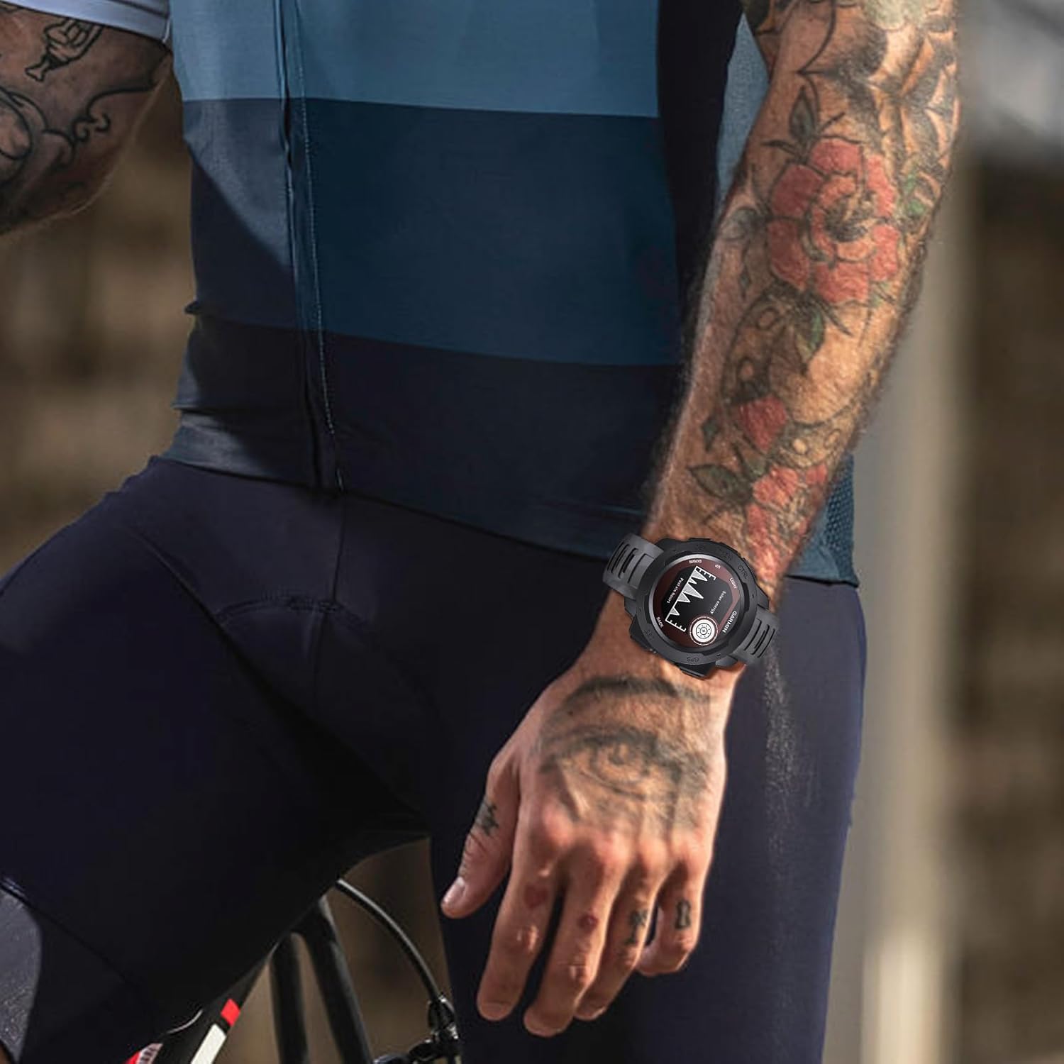 Correa de camuflaje para Garmin Instinct Watch, correa de repuesto de silicona suave e impermeable para Garmin Instinct 2Instinct