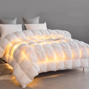 LIMKOO Edredón ligero de plumas de ganso tamaño Super King, funda de algodón 100% orgánico, 900+ potencia de relleno, 87 x 94 pulgadas, ligero LIMKOO Edredón ligero de plumas de ganso tamaño Super King, funda de algodón 100% orgánico, 900+ potencia de relleno, 87 x 94 pulgadas, ligero