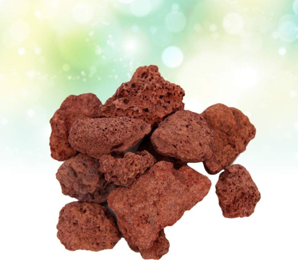 Balacoo – Piedras de lava volcánicas decorativas para acuario de 15.87oz, 3 a 2.4in