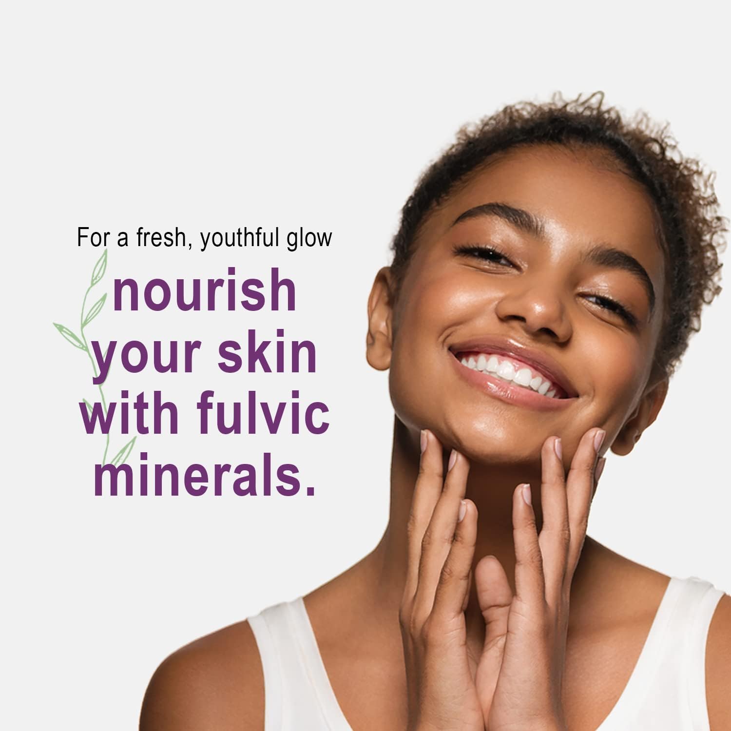 Vital Earth Minerals Fulvic – Bruma facial mineral para el cuidado de la piel y el cabello, espray facial hidratante, renovación celular y