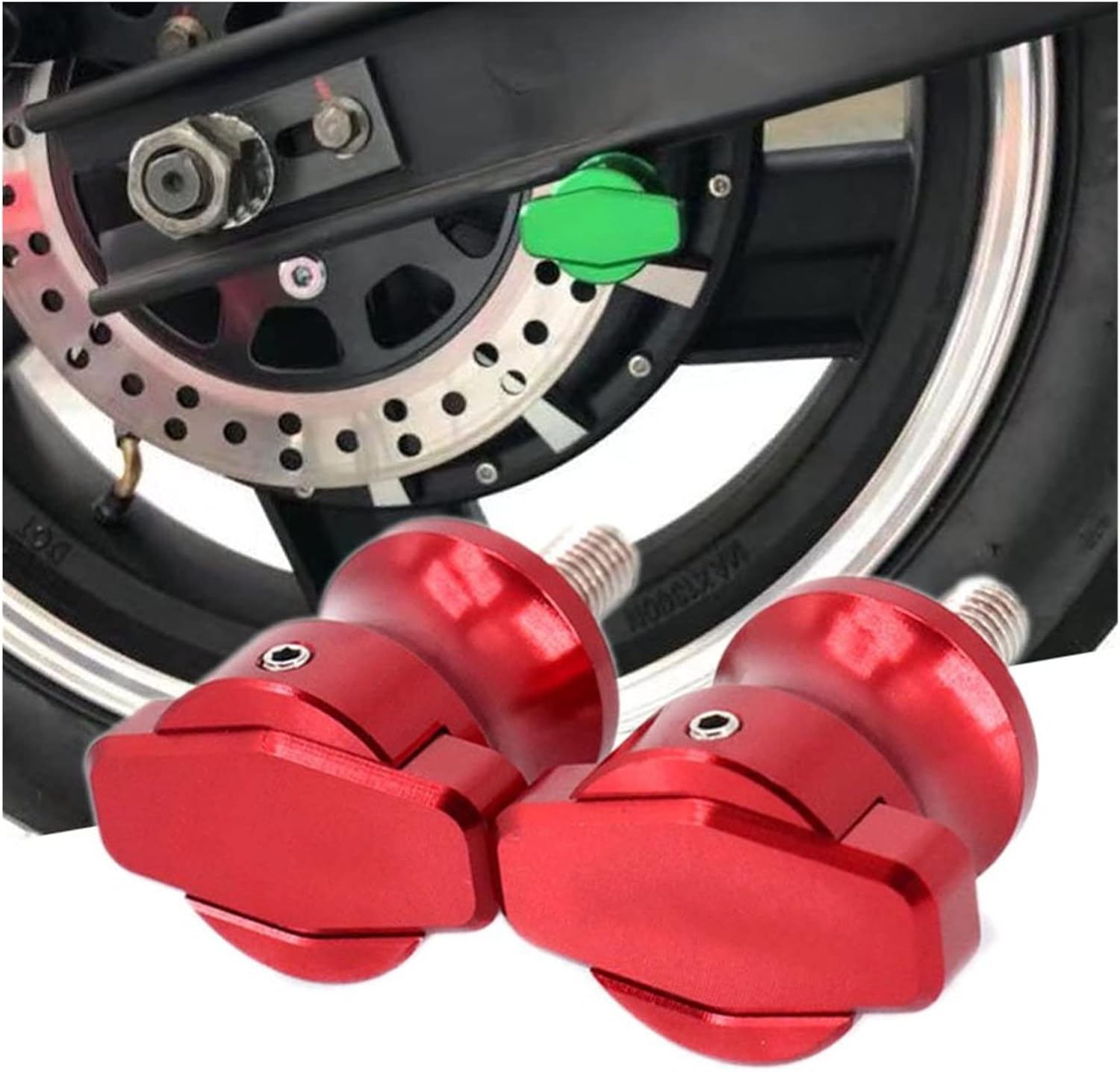 Soportes de marco CNC para motocicleta, tornillos deslizantes de 0.236 in, carretes de basculante para Yamaha MT-10 MT10 MT 10 FZ-10 FZ 10 FZ 10