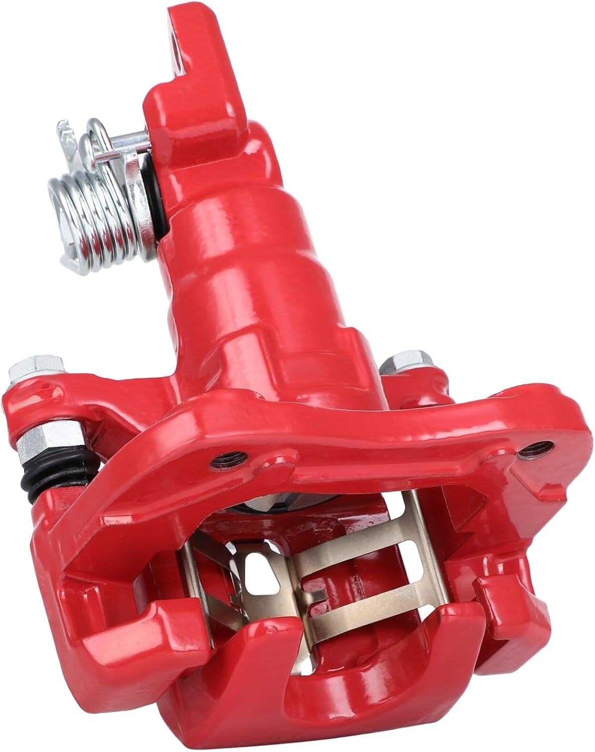SCITOO Pinza de freno trasera izquierda con soporte 19-B2069 rojo compatible para Acura TSX 2004-2008 para Honda para Accord 1998-2007
