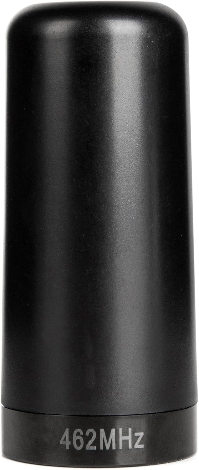 MXTA25 3DB Gain Ghost Antena  3.5 pulgadas de alto con 1.5 pulgadas de diámetro base  Perfil bajo con conexión NMO