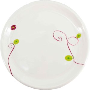 UNIWARE Plato llano redondo, 11″, 100% melamina, blanco UNIWARE Plato llano redondo, 11″, 100% melamina, blanco