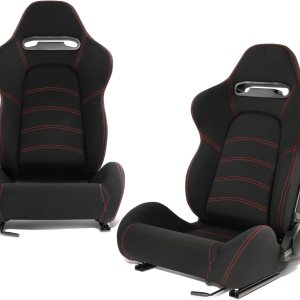 DNA MOTORING Asientos universales reclinables con deslizadores de montaje inferior, 21.5 pulgadas de ancho x 21.5 pulgadas de profundidad x 35 DNA MOTORING Asientos universales reclinables con deslizadores de montaje inferior, 21.5 pulgadas de ancho x 21.5 pulgadas de profundidad x 35