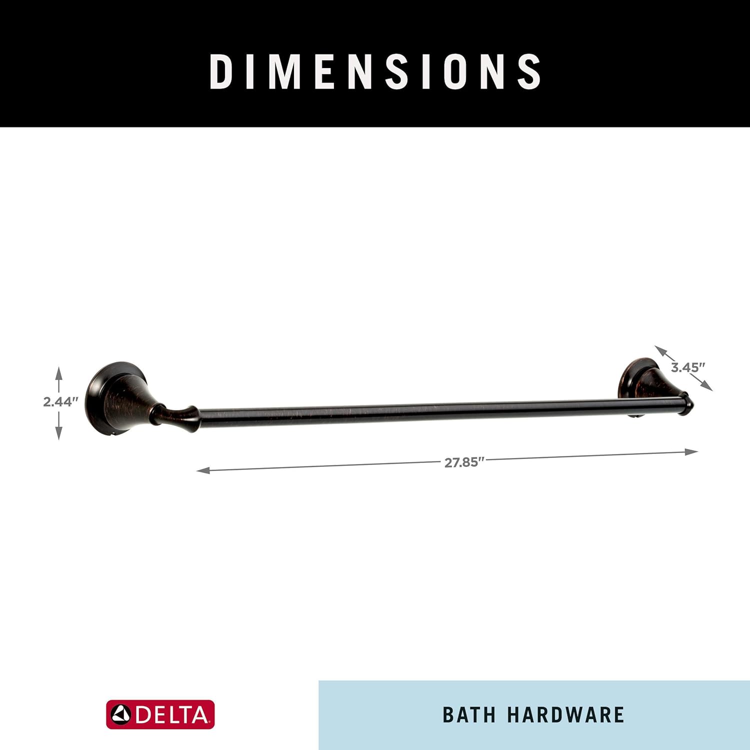 Accesorios de baño Delta Faucet Linden, toallero.
