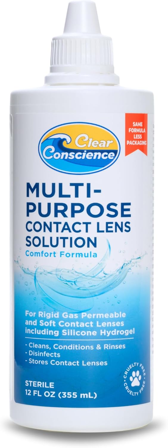 CLEAR CONSCIENCE Contacto LEN SOLUTN Multi PURP, 12 OZ