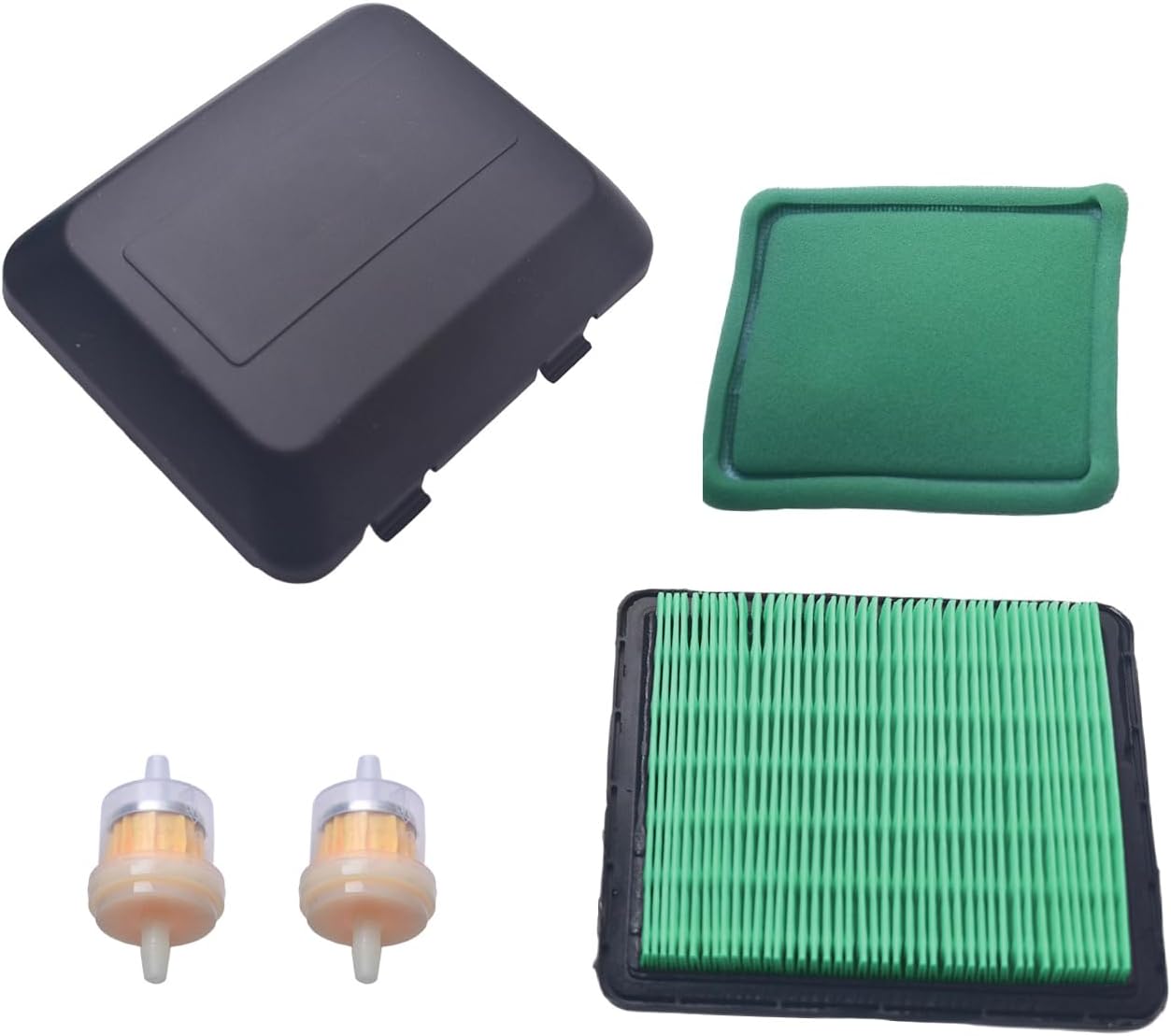 17211-ZL8-023 Filtro de aire con cubierta 17231-Z0L-050 para Honda GC160 GCV160 GCV135 GC135 GCV190 Motor HRB216 HRS216 HRR216 HRZ216 HRZ216 6