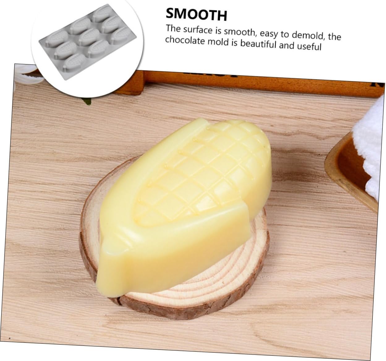 OKUMEYR Silicone Chocolate Mold Cookie Mold Molde De Para Resina Silicone Bread Pan Chocolate Making Mold Cute Baking Mold Silicone Baking Mold