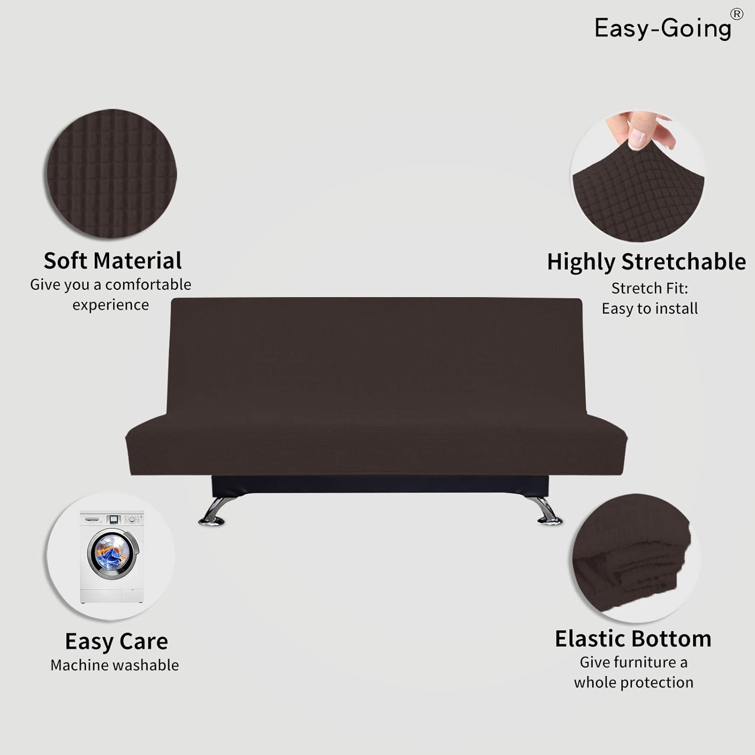 Easy Going – Fundas elásticas para futón