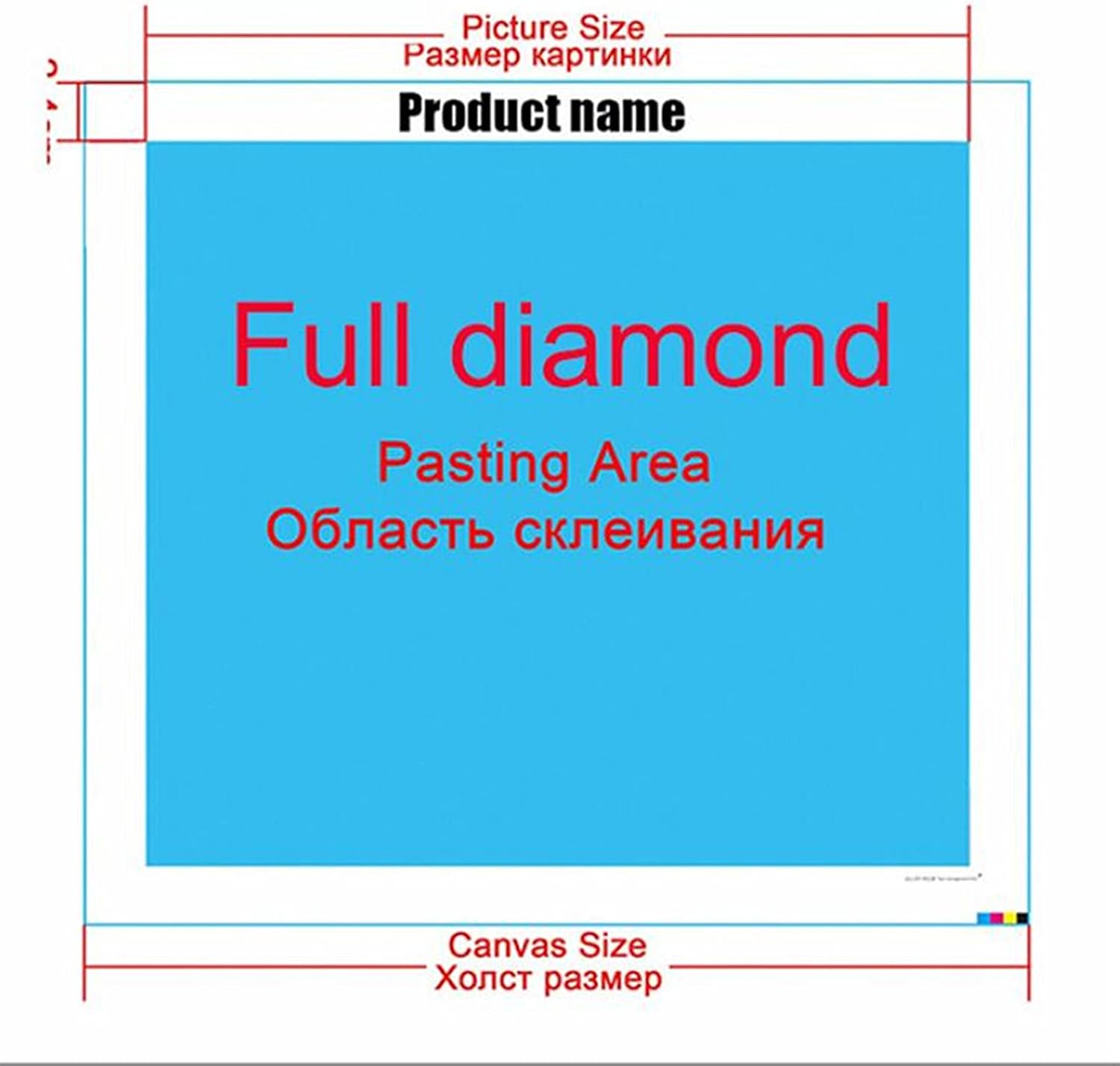 ROUKANNGE Kit de pintura de diamantes, pintura de diamante redondo 5D para adultos, manualidades, se aplica a la decoración del hogar, decoración de