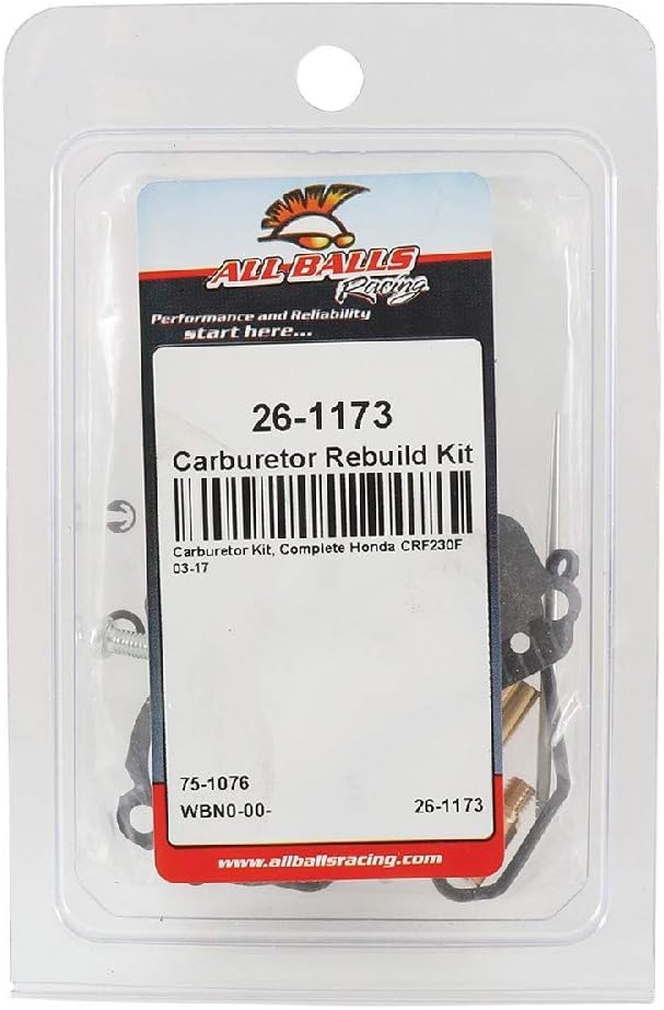 All Balls 26-1173 Kit de reparación de carburador (26-1173 Honda CRF230F 2003-2015)